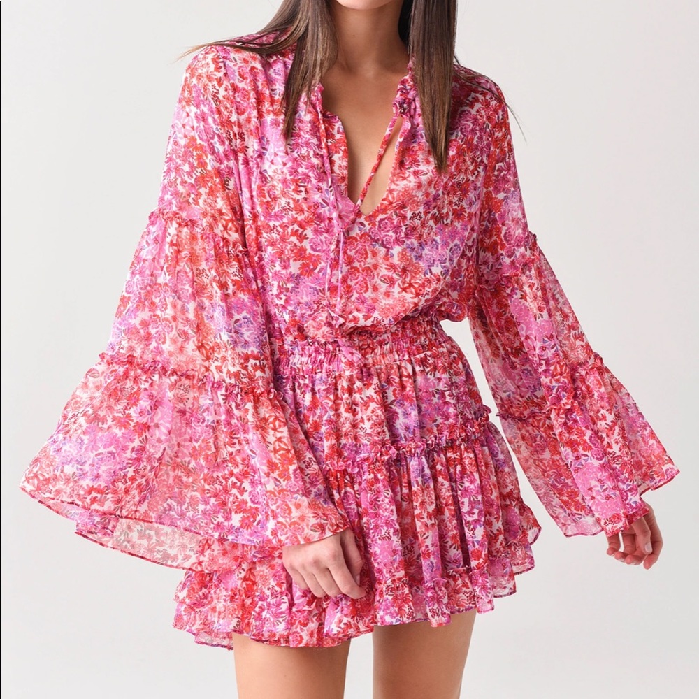 Miss Los Angeles Leeva Dress Worn Once Size Medium